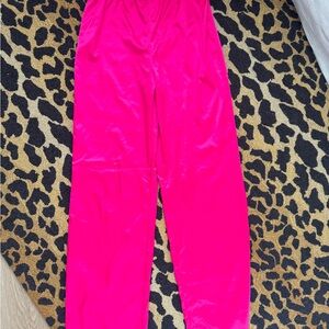 SKIMS Hot Pink Straight Leg Pants
